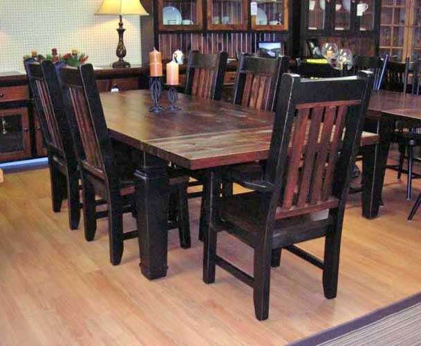 Harvest dining room shop table