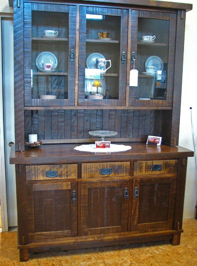 Timber Buffet and Hutch